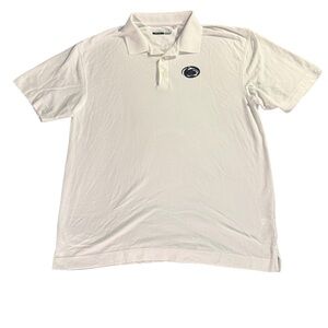 Penn State Cutter & Buck White Polo Shirt